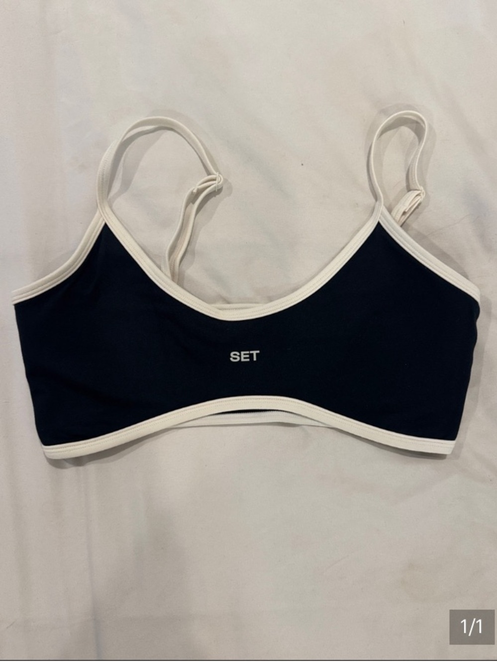SET Active green & cream FORMCLOUD bra